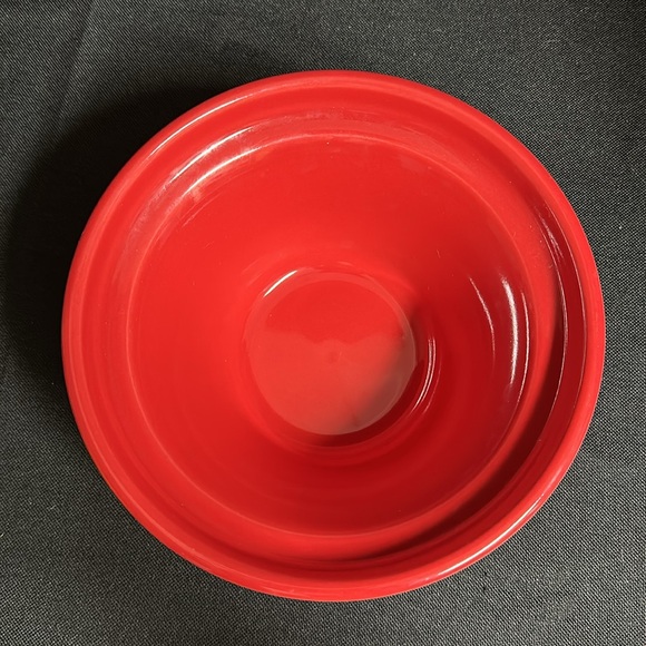 Fiestaware Scarlet Red Hostess Serving Bowl 40oz - Picture 5 of 7